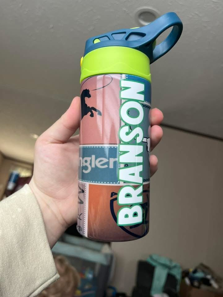 12oz Custom Name Tumbler Cups