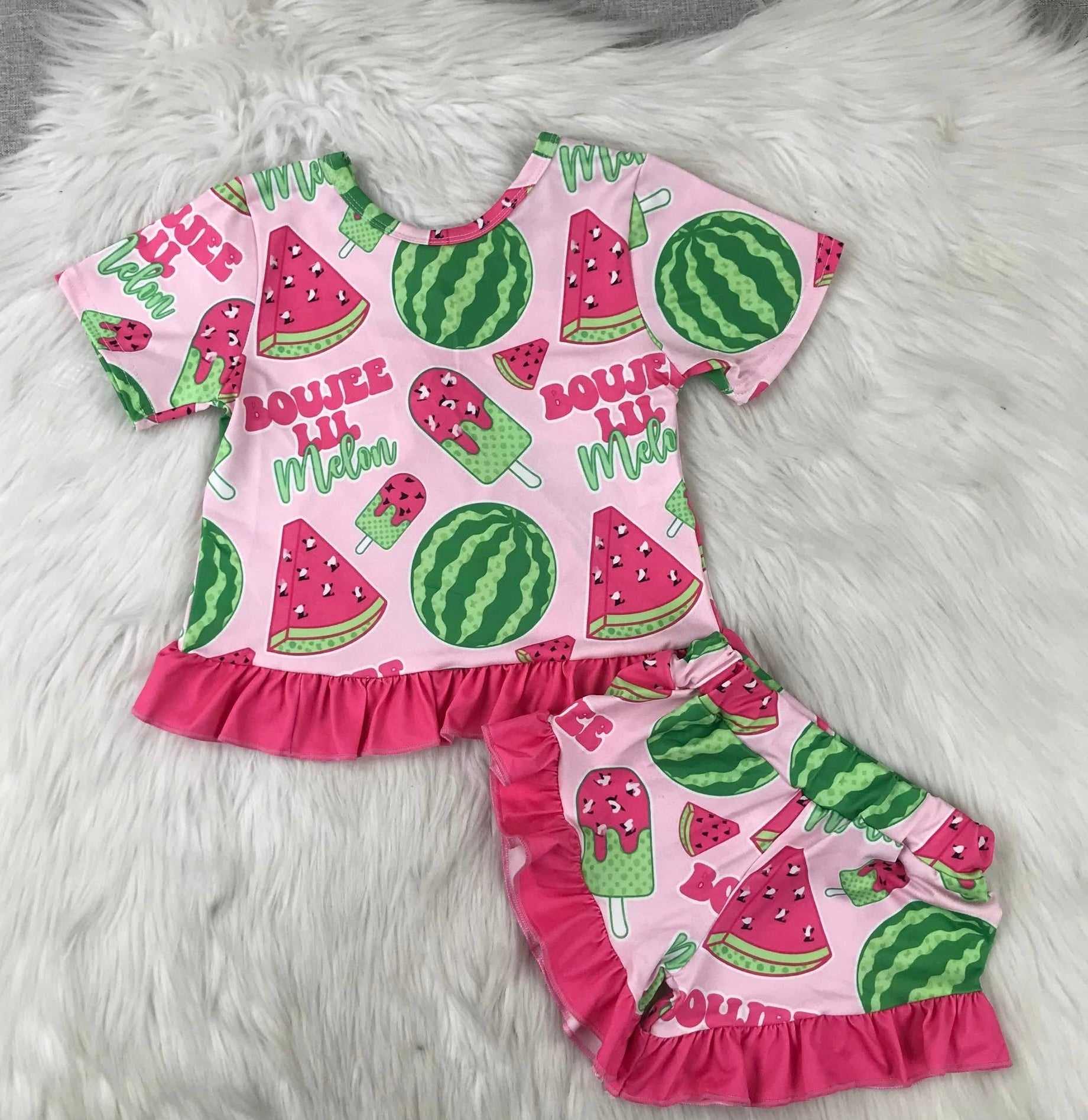 2-piece milk silk set
