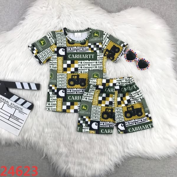 2-piece milk silk set