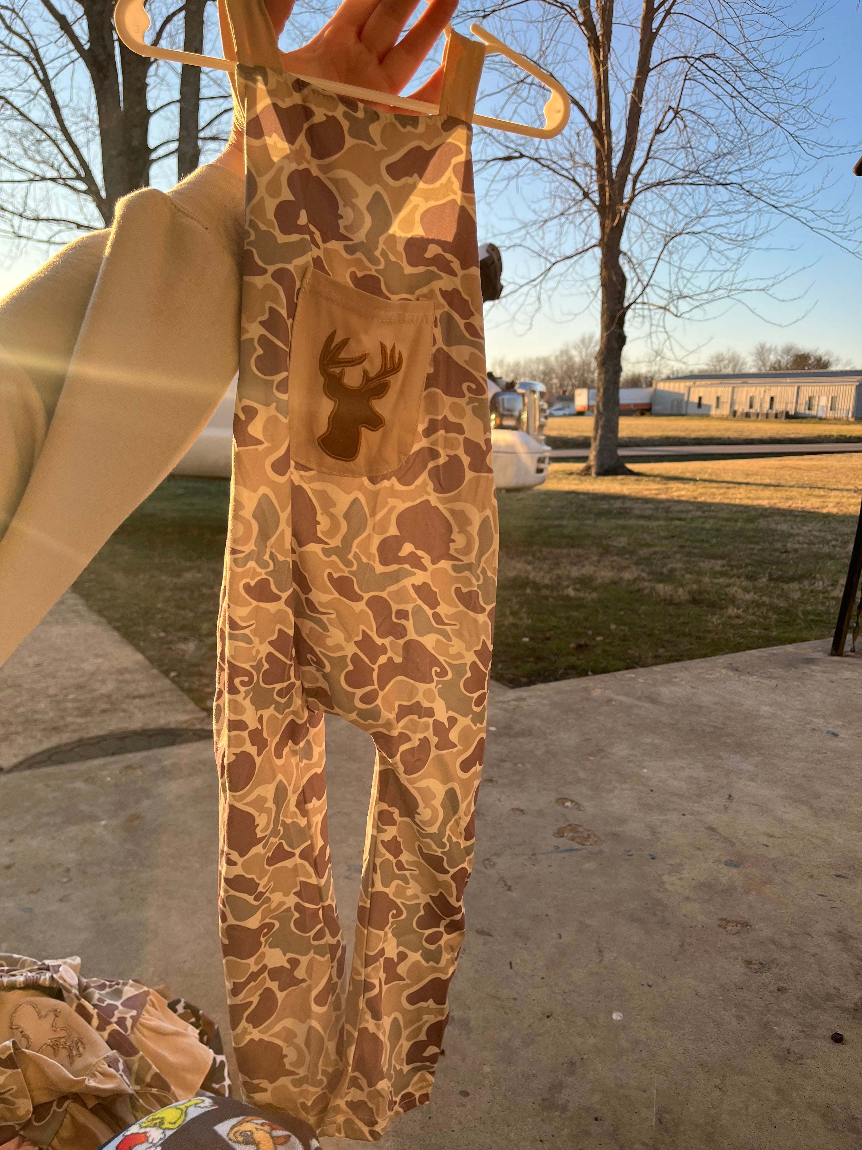 RTS 3T camo overalls