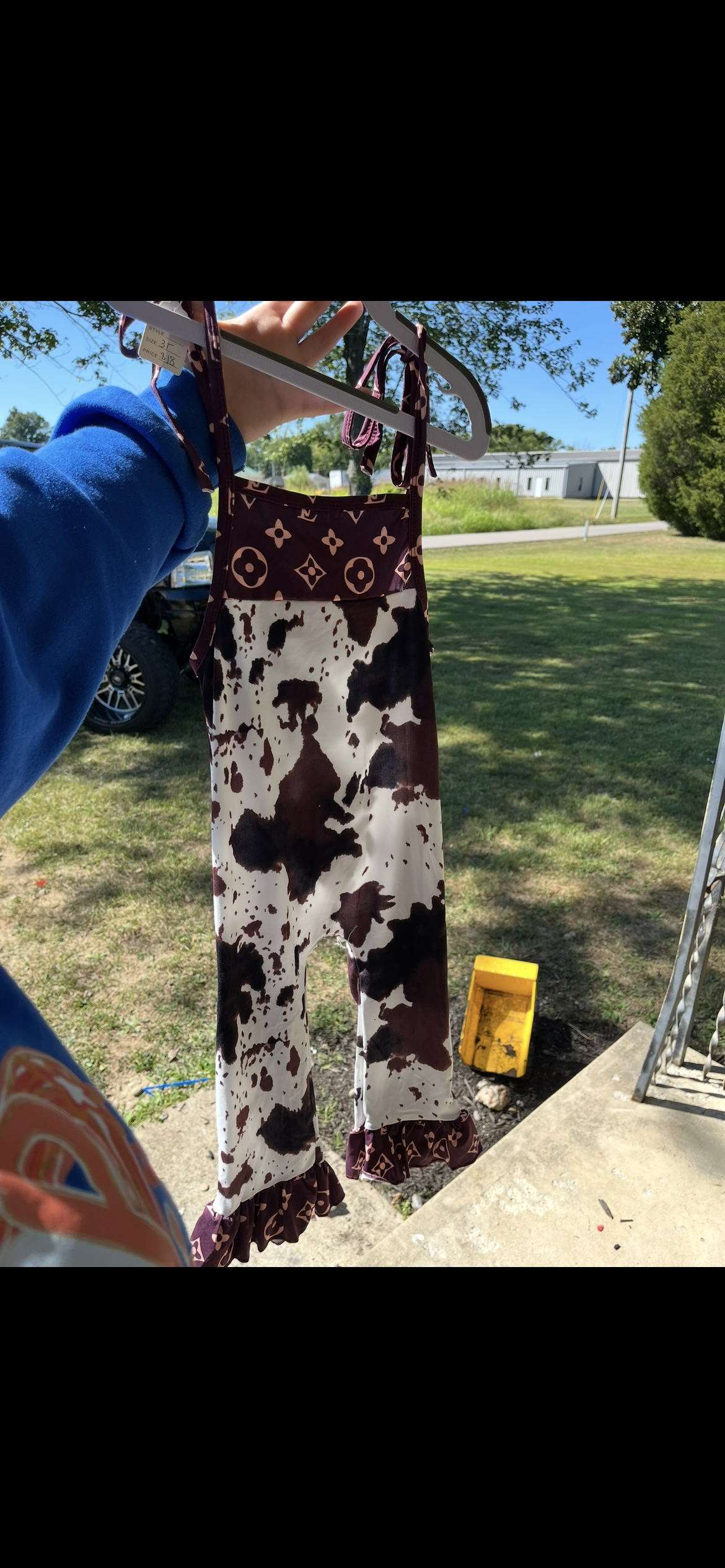 Cow Jumpsuit