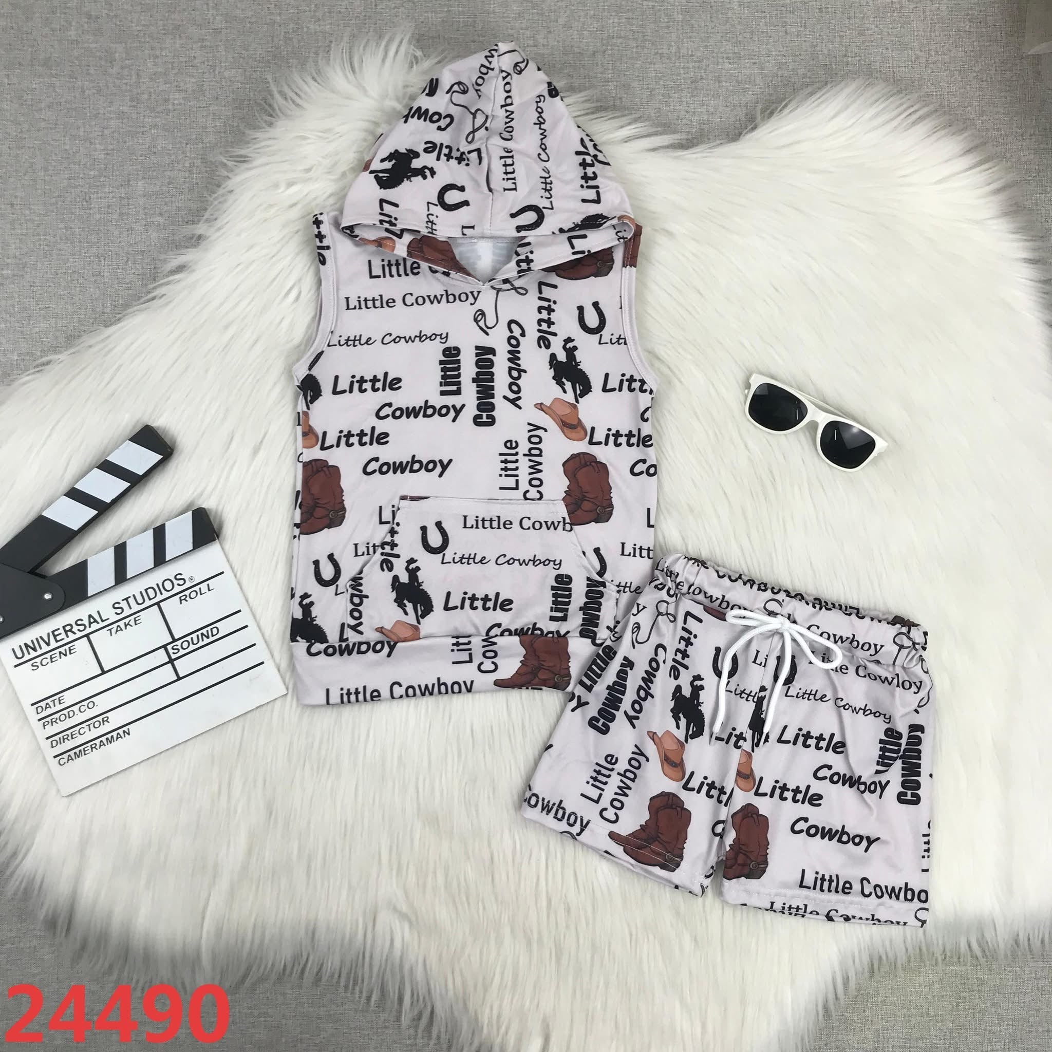 2-piece milk silk set