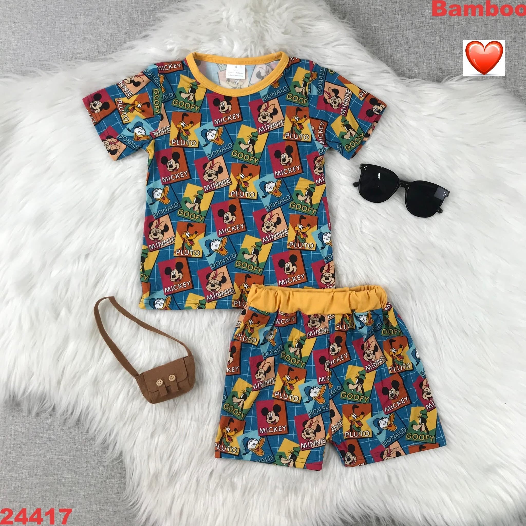 Bamboo 2-piece short set