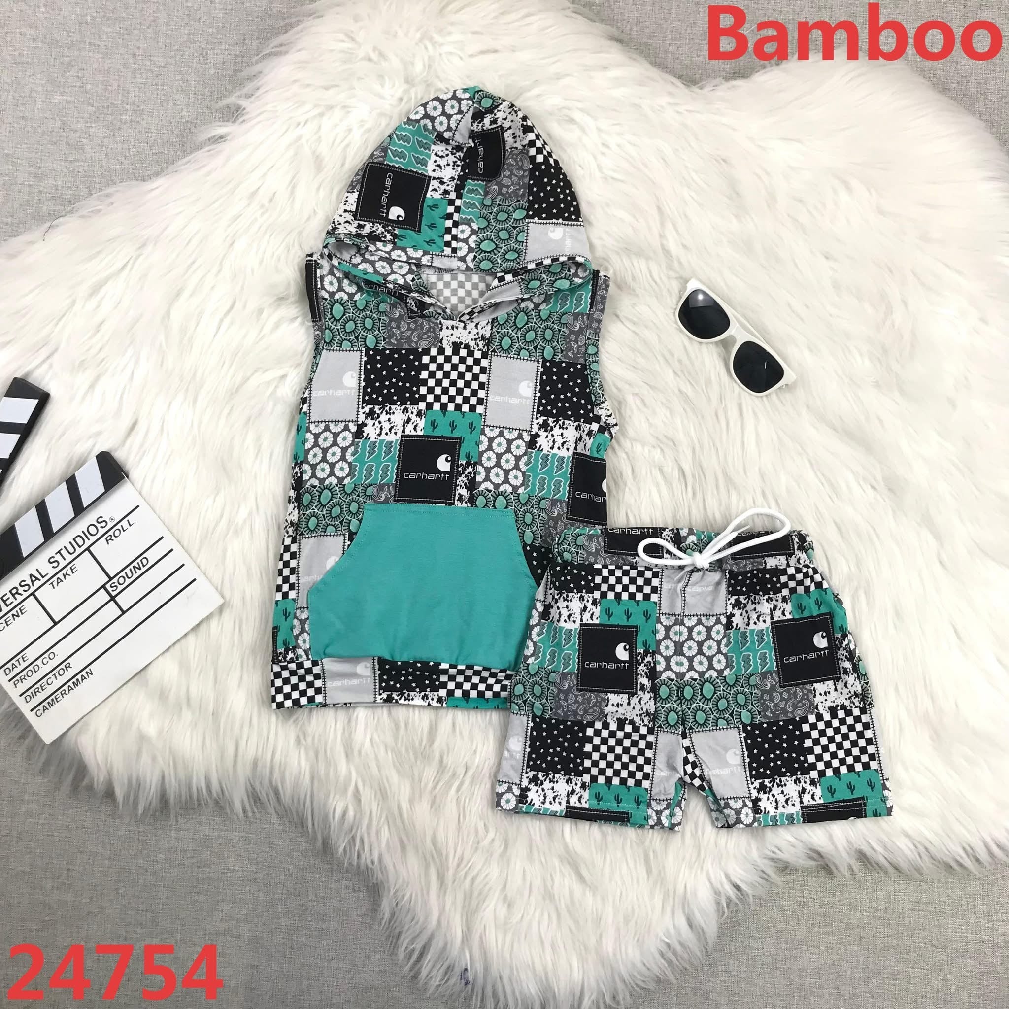 Bamboo 2-piece short set