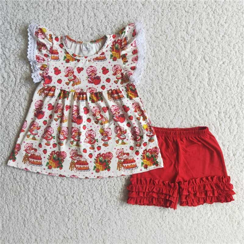 RTS Girls 2/piece set 6-7Y