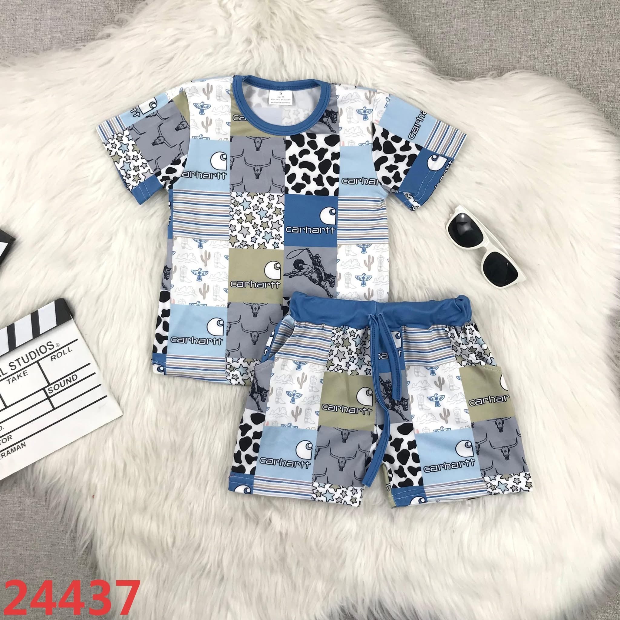 2-piece milk silk set