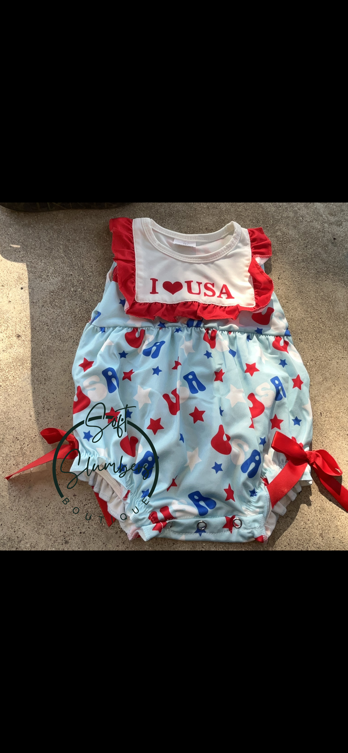 RTS girls bubble romper