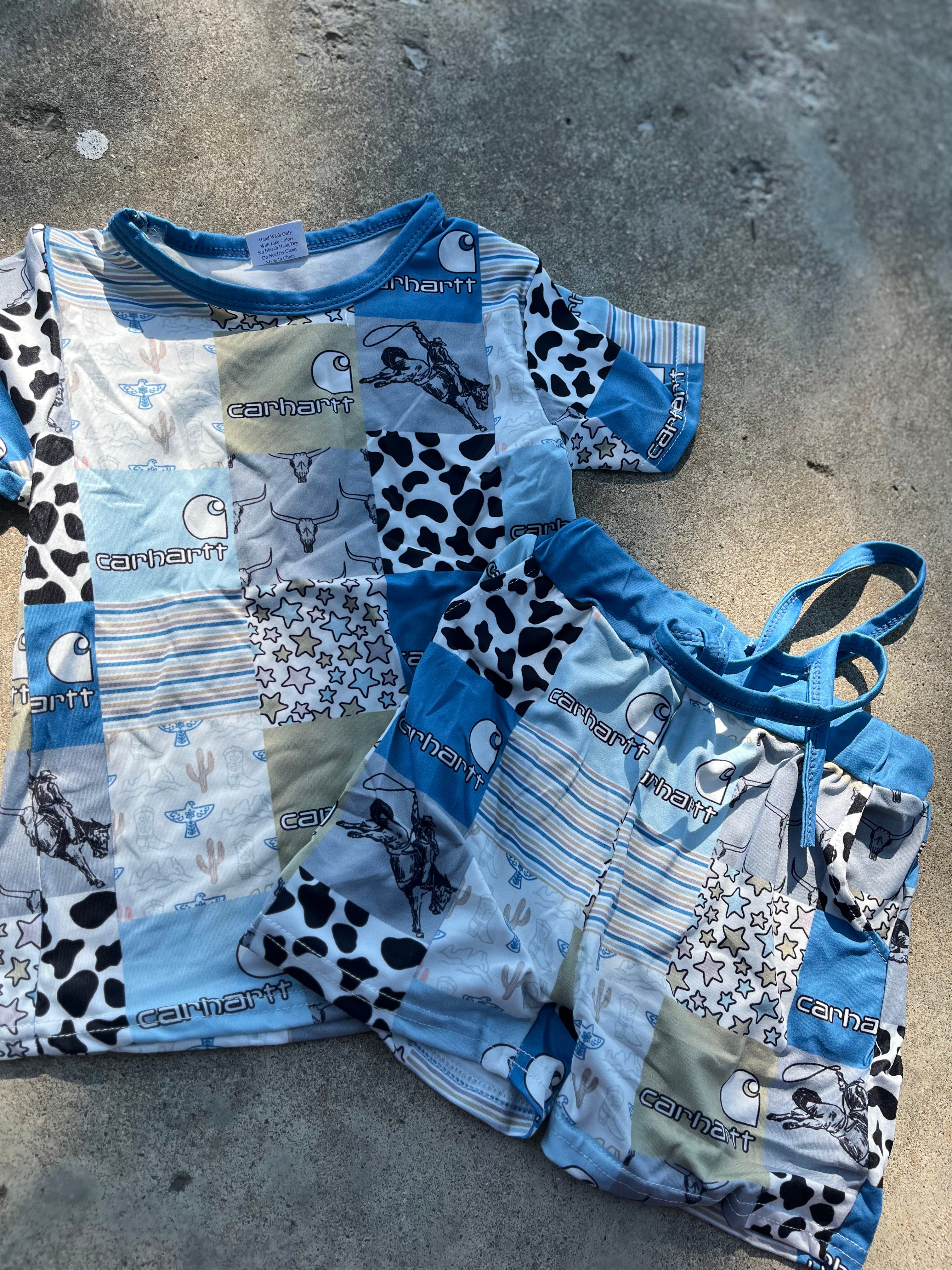 2-piece milk silk set