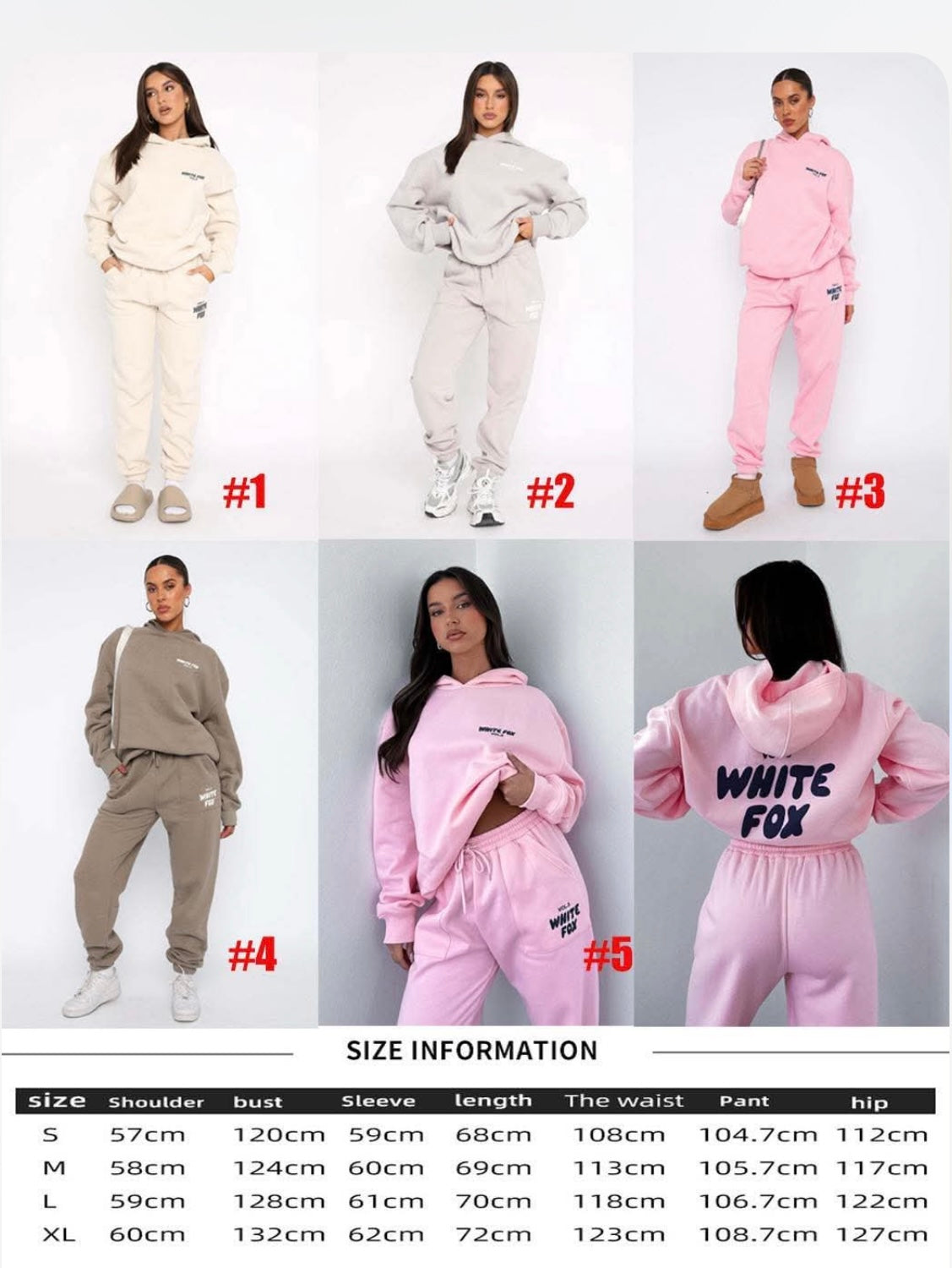 White Fox Women’s 2/piece set
