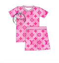 Preorder LV Bamboo 2/piece short set