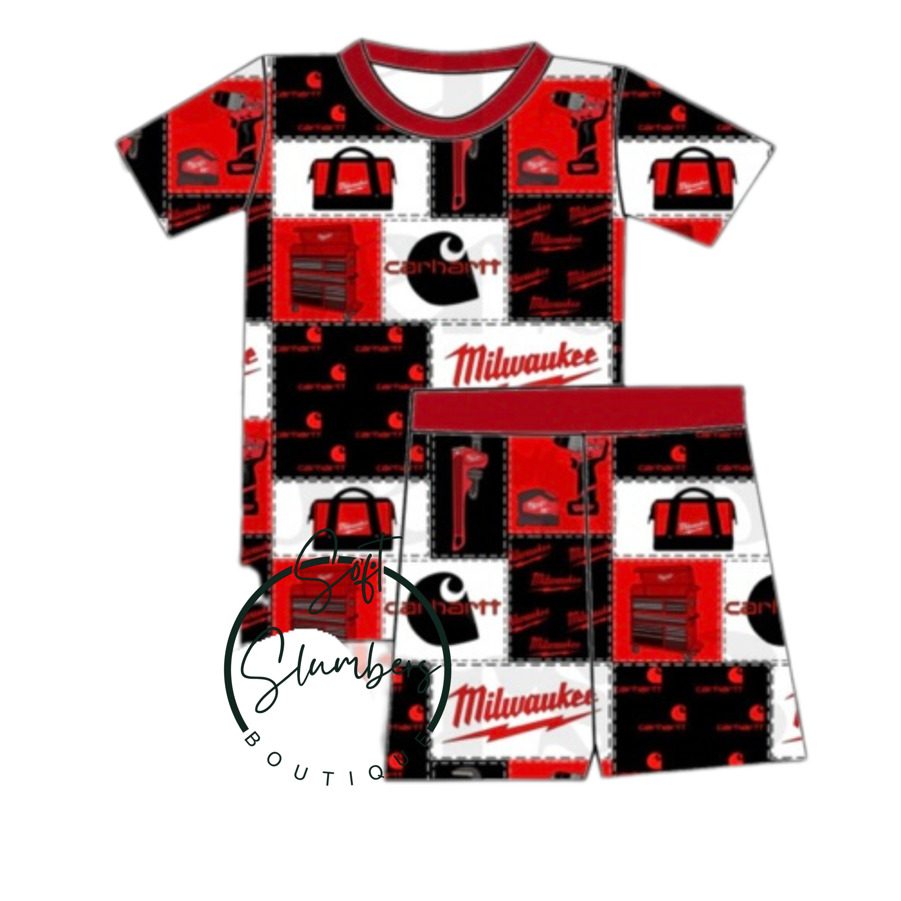 Preorder Milwaukee Bamboo 2/piece short set