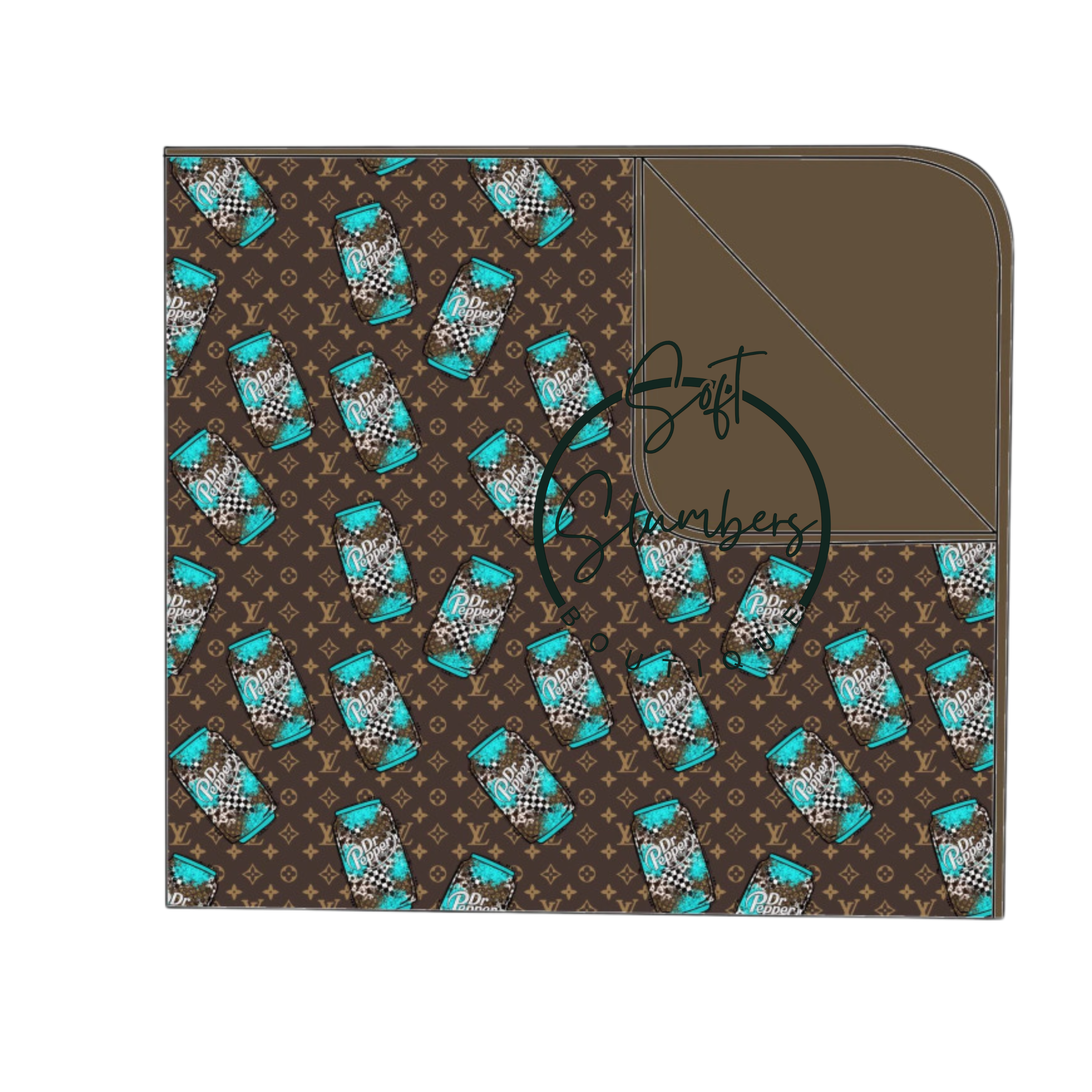 Preorder Dr.Pepper 50x50inch Bamboo Blanket