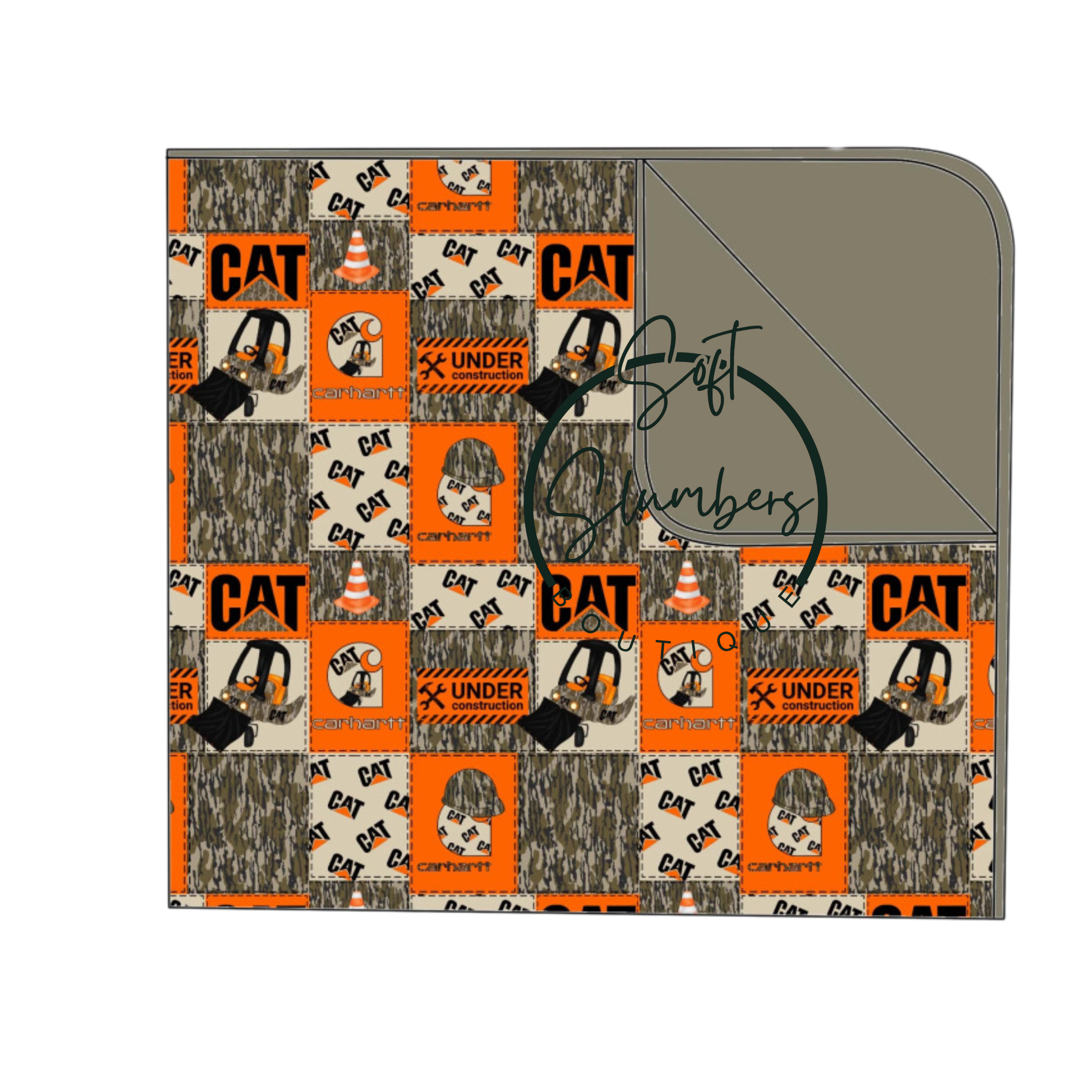 Preorder Construction 50x50inch Bamboo Blanket