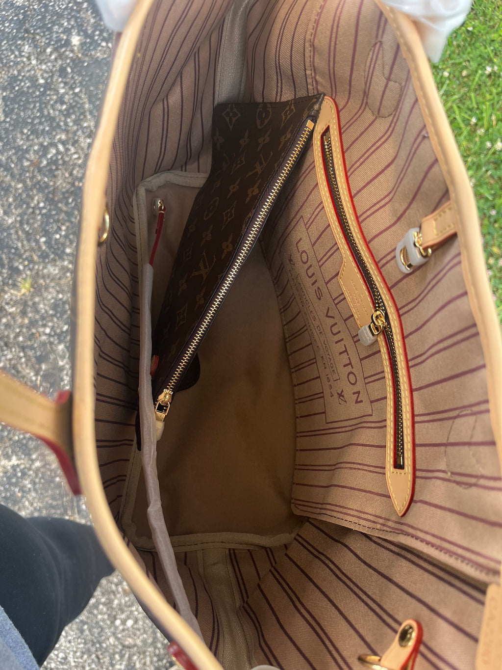 RTS LV bag & coin bag