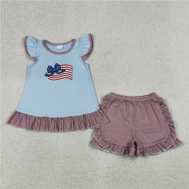 Red, white & blue 2-piece set