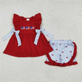 Red, white & blue 2-piece set