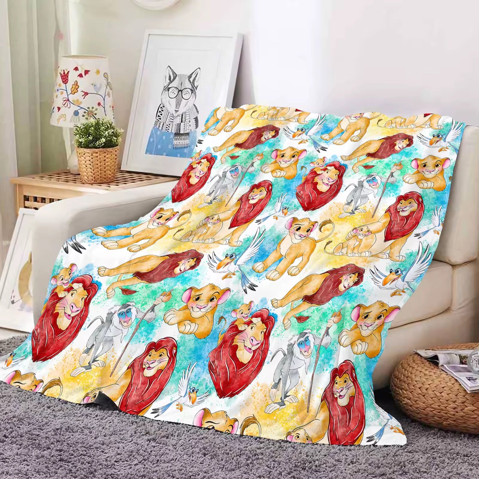 50x60 in plush blanket