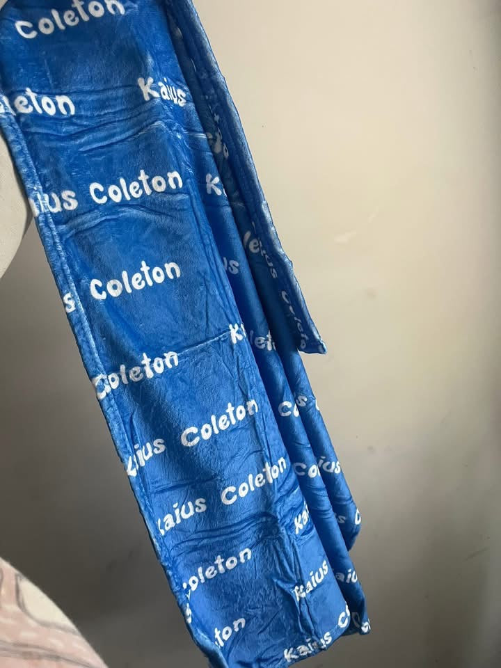 Custom Name Blanket