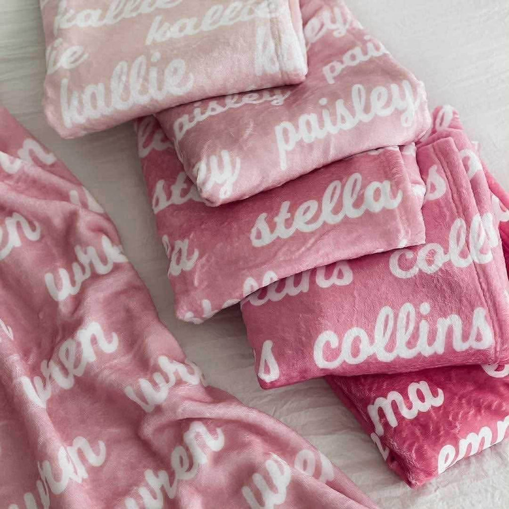 Custom Name Blanket
